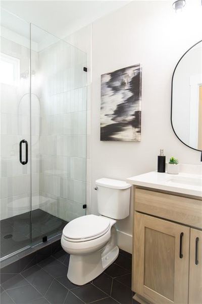 Furnished interior view inside a new home in , Atlanta (Image 11).