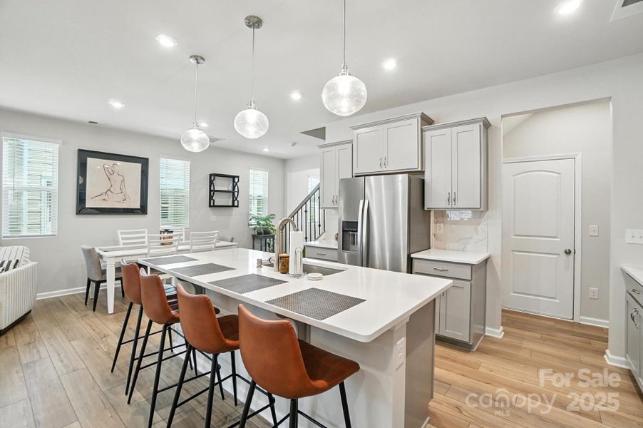 Furnished interior view inside a new home in Porter's Row, Charlotte (Image 13). Furnished interior view inside a new home in Porter's Row, Charlotte (Image 13).