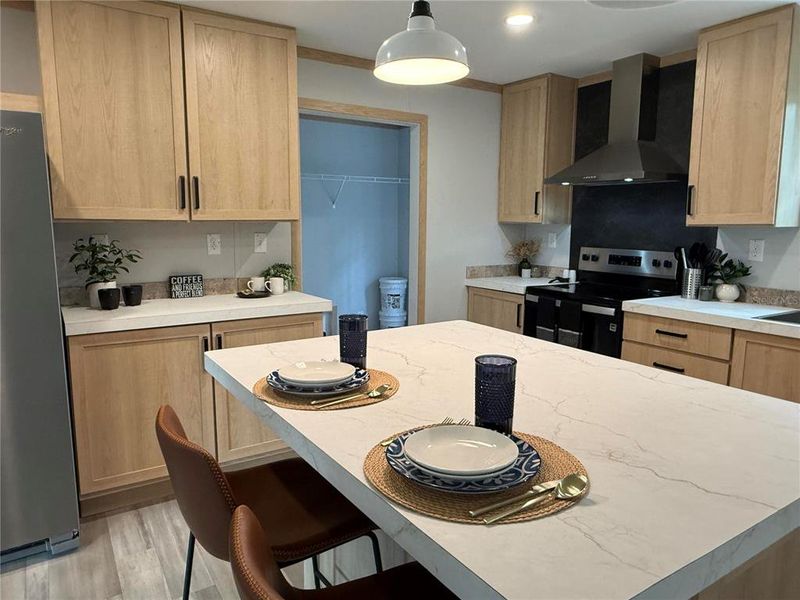 Furnished interior view inside a new home in , Brooksville (Image 3).