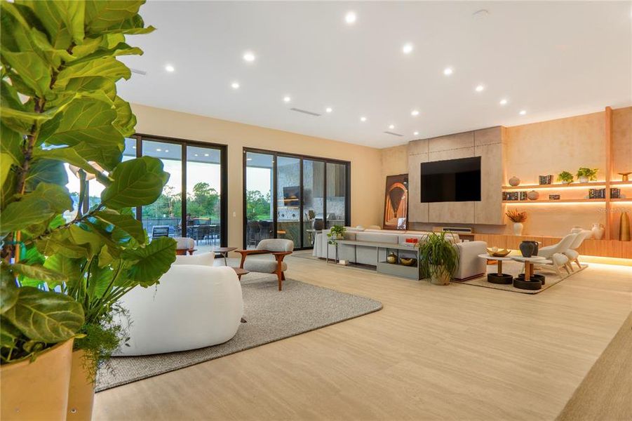 Furnished interior view inside a new home in , Windermere (Image 14).