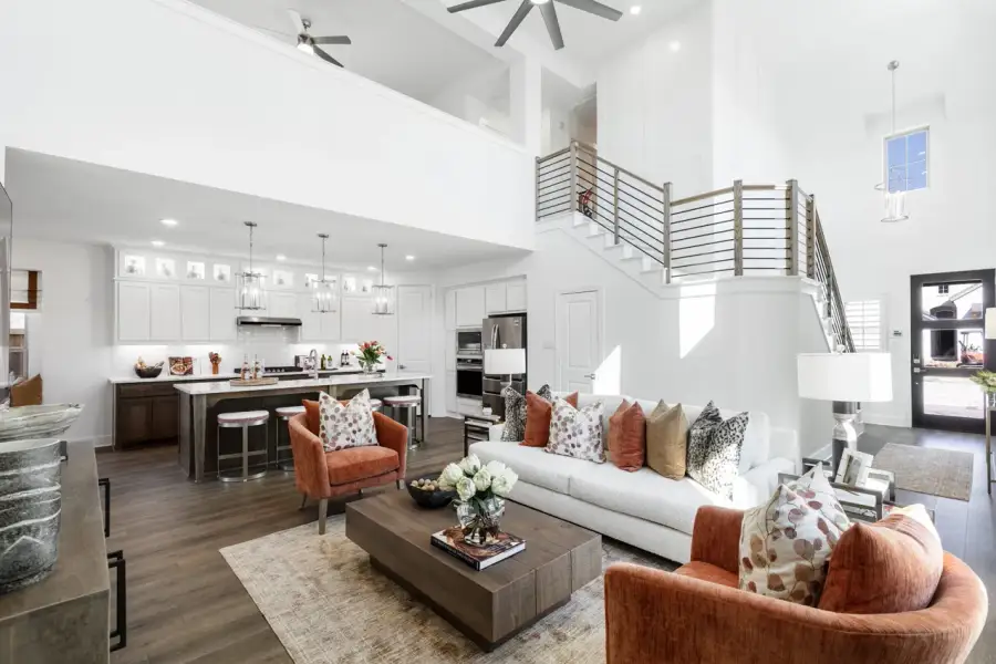 Representative Family Room - some options shown Representative Family Room - some options shown