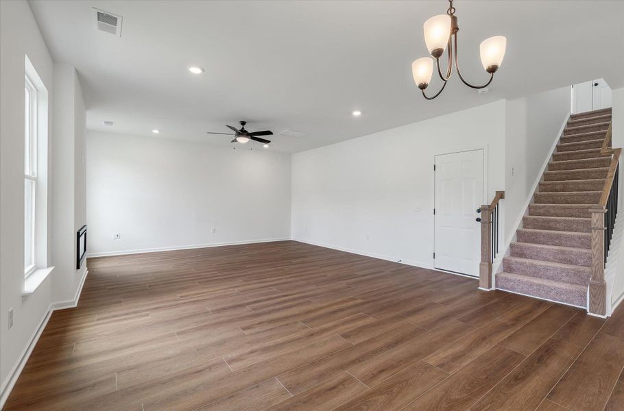 Spacious, unfurnished interior of a new home in Parker's Preserve, Ridgeville (Image 31). Spacious, unfurnished interior of a new home in Parker's Preserve, Ridgeville (Image 31).