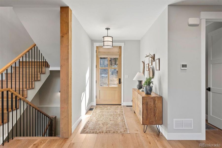 Furnished interior view inside a new home in , Evergreen (Image 9). Furnished interior view inside a new home in , Evergreen (Image 9).