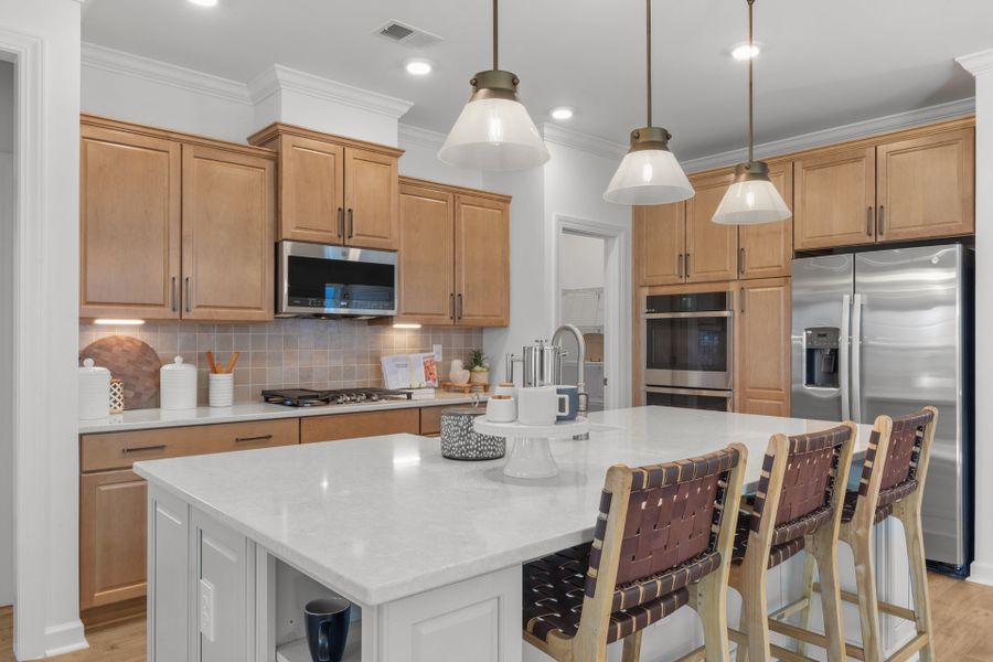 Representative furnished interior of a home built from the The Shorebreak by Chesapeake Homes in Coastal Club of the Carolinas, Calabash (Image 33).