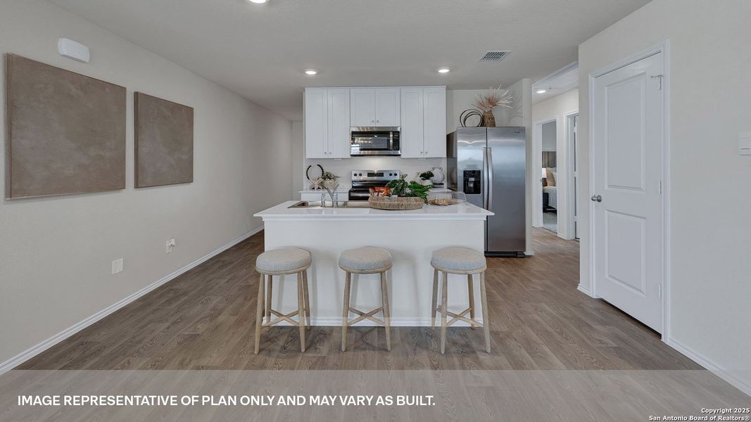 Furnished interior view inside a new home in Sunset Oaks, Maxwell (Image 15).