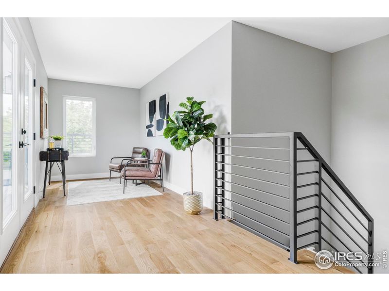 Furnished interior view inside a new home in , Denver (Image 13).