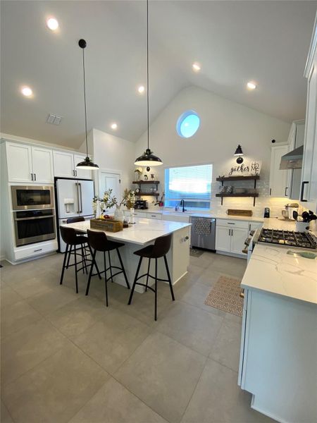 Furnished interior view inside a new home in Centennial Oaks, Santa Fe (Image 6).