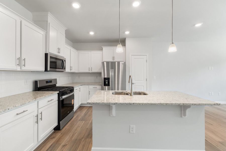 Furnished interior view inside a new home in Flemingfield, Greensboro (Image 6).