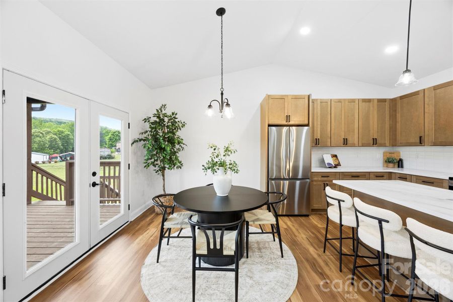 Furnished interior view inside a new home in , Connelly Springs (Image 10).