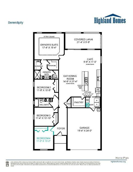 Serendipity - Home Layout