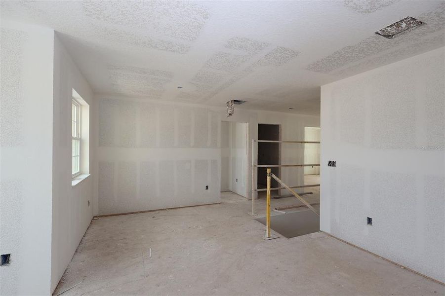 In-progress construction of a new home in Center Lake on the Park, St. Cloud, FL (Image 16). In-progress construction of a new home in Center Lake on the Park, St. Cloud, FL (Image 16).