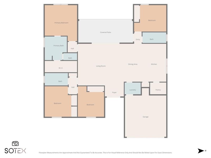2D floor plan layout of this home in , Fort Pierce, FL (Image 5). 2D floor plan layout of this home in , Fort Pierce, FL (Image 5).