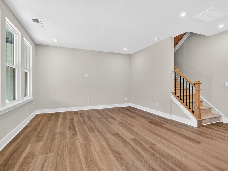 Spacious, unfurnished interior of a new home in Seven Oaks, Belmont (Image 14). Spacious, unfurnished interior of a new home in Seven Oaks, Belmont (Image 14).