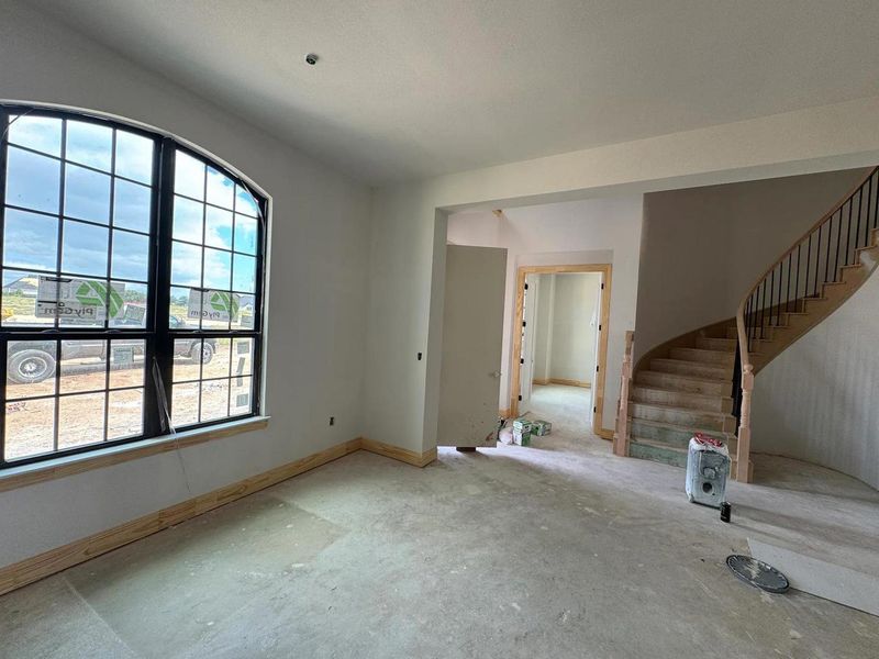 In-progress construction of a new home in Hilltop Ranch, Leander, TX (Image 28).