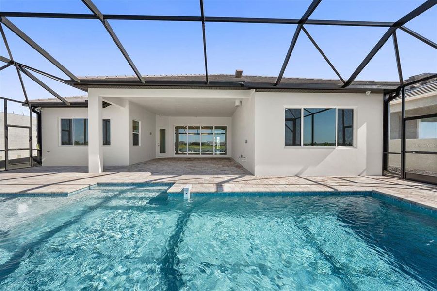 Exterior details and patio area of a home in , Sarasota (Image 34).