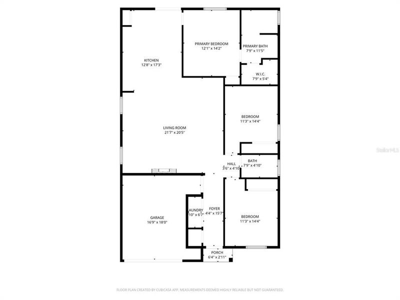 2D floor plan layout of this home in , Daytona Beach, FL (Image 5).