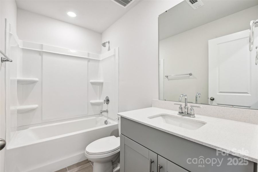 Furnished interior view inside a new home in Harper Landing, Stanley (Image 4).