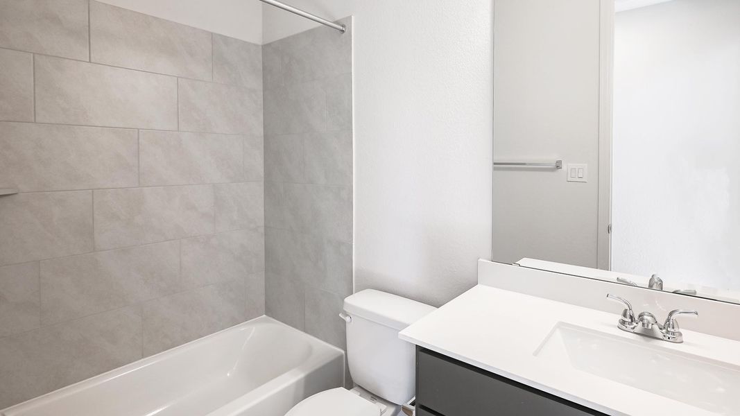 Furnished interior view inside a new home in Juniper Springs, Lockhart (Image 14).