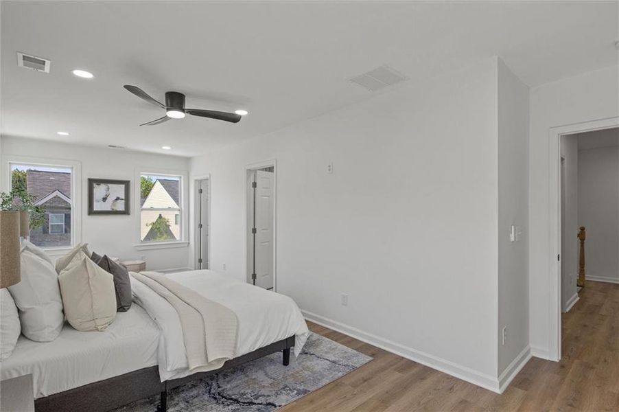 Furnished interior view inside a new home in , Fairburn (Image 13). Furnished interior view inside a new home in , Fairburn (Image 13).