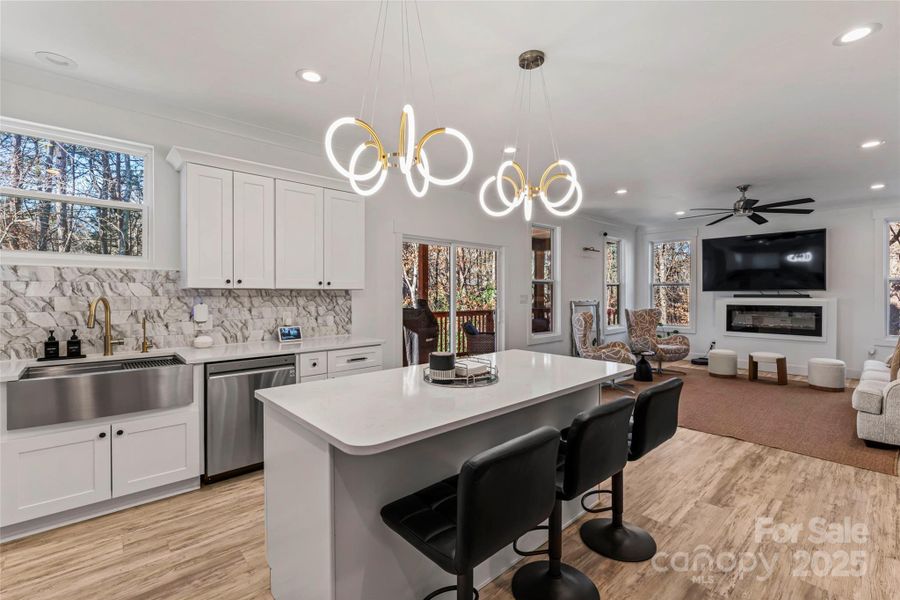 Furnished interior view inside a new home in , Denver (Image 9).