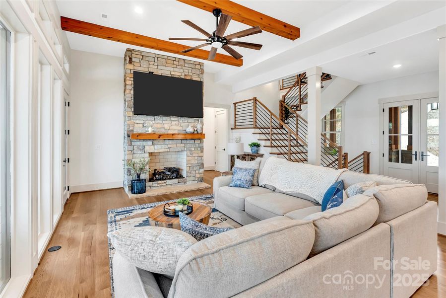 Furnished interior view inside a new home in , Norwood (Image 28). Furnished interior view inside a new home in , Norwood (Image 28).