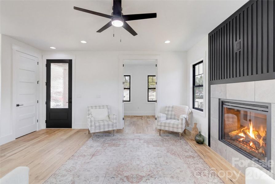 Furnished interior view inside a new home in , Hendersonville (Image 13).