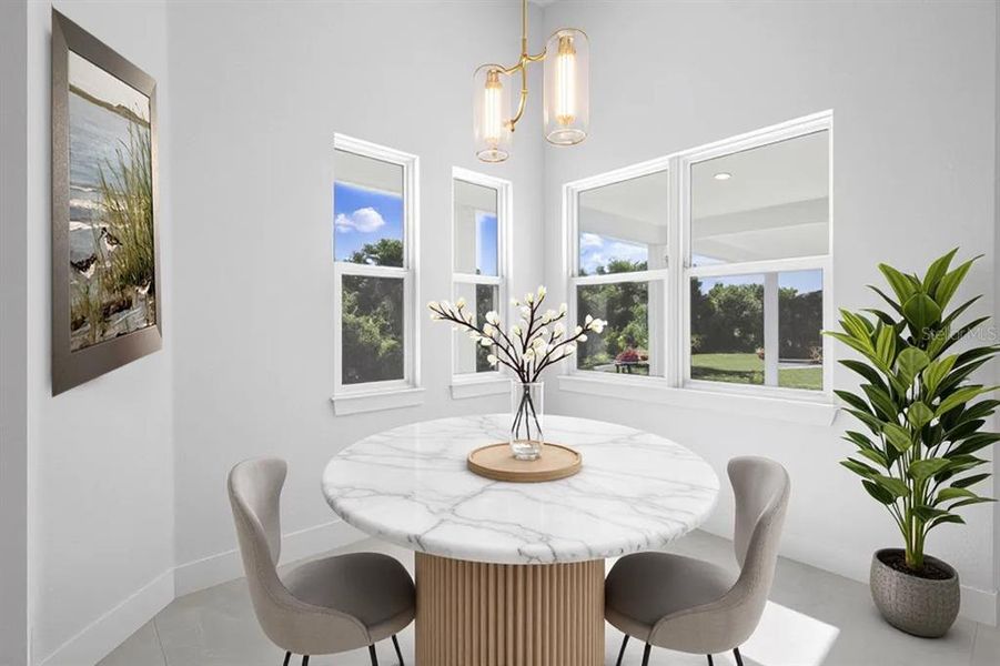 Furnished interior view inside a new home in , Port Charlotte (Image 18).