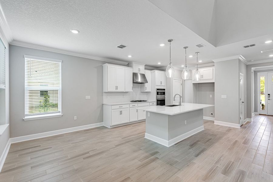 Furnished interior view inside a new home in Osprey Cove, St. Marys (Image 14). Furnished interior view inside a new home in Osprey Cove, St. Marys (Image 14).