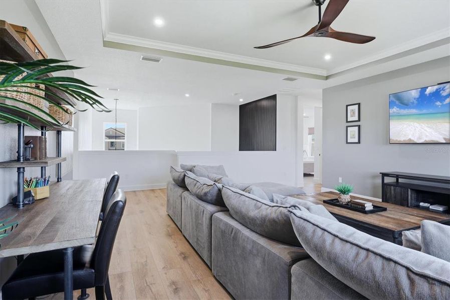 Furnished interior view inside a new home in , Sarasota (Image 45).