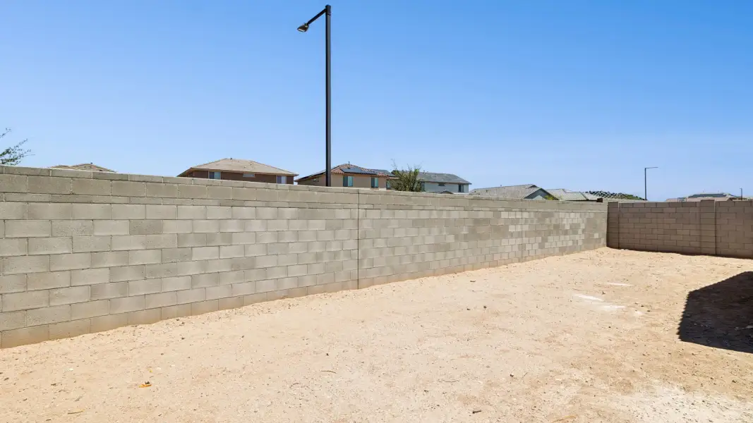 Exterior details and patio area of a home in El Cidro, Goodyear (Image 23).
