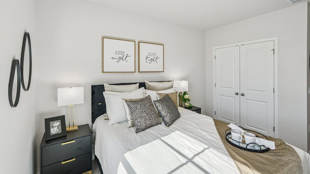 Furnished interior view inside a new home in Palmetto Landing at Babcock Ranch Express, Punta Gorda (Image 14).