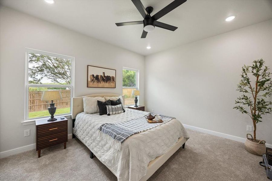 Furnished interior view inside a new home in , Granbury (Image 15).