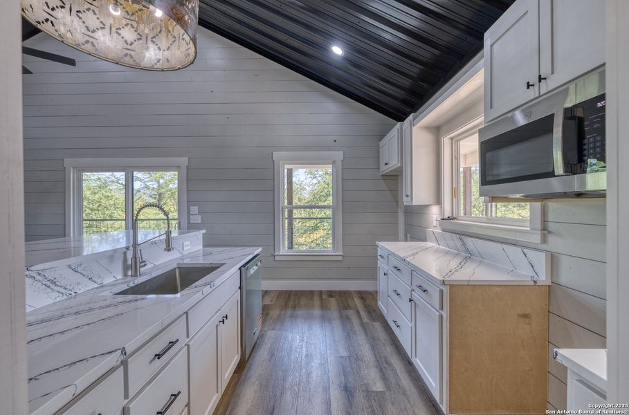 Furnished interior view inside a new home in , Leakey (Image 8).