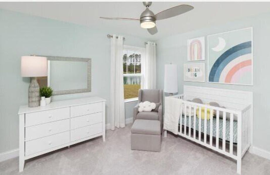 Furnished interior view inside a new home in Nexton, Summerville (Image 5).