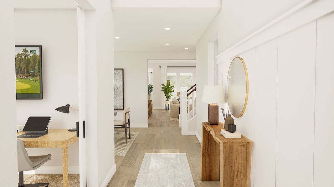 Representative furnished interior of a home built from the Mykonos by K. Hovnanian® Homes in Monterra, Rockwall (Image 27). Representative furnished interior of a home built from the Mykonos by K. Hovnanian® Homes in Monterra, Rockwall (Image 27).