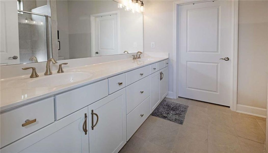 Furnished interior view inside a new home in , Hoschton (Image 16).