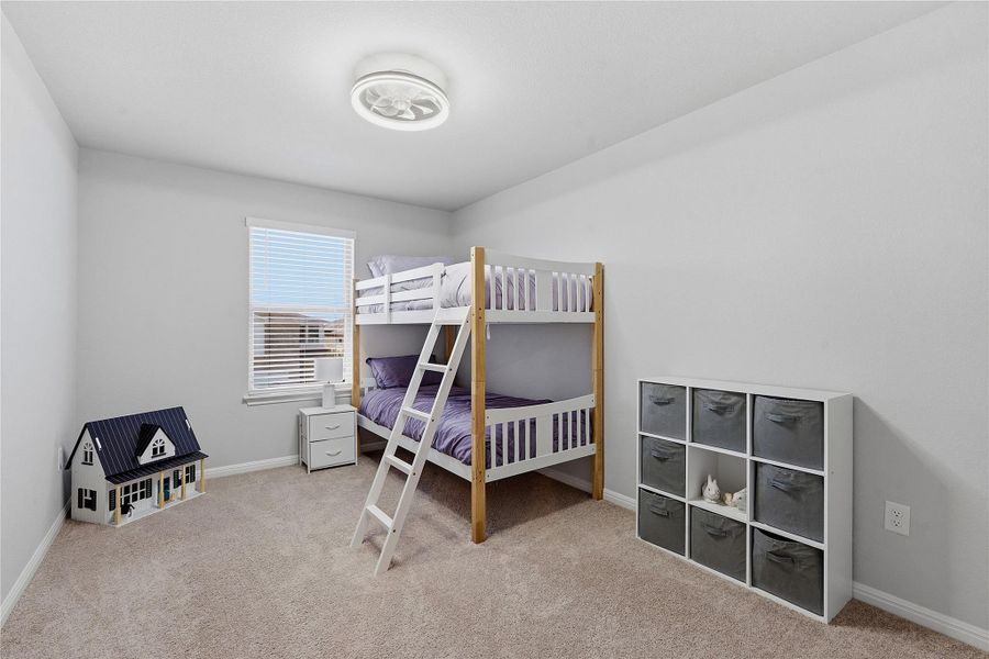 Furnished interior view inside a new home in Crosswinds, Kyle (Image 18).