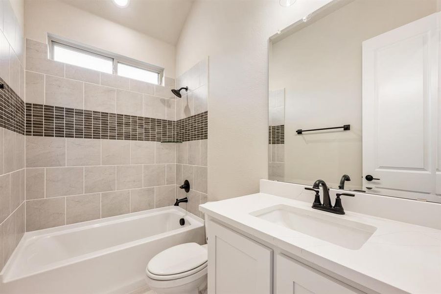 Furnished interior view inside a new home in Rockwood 90, Mansfield (Image 13). Furnished interior view inside a new home in Rockwood 90, Mansfield (Image 13).