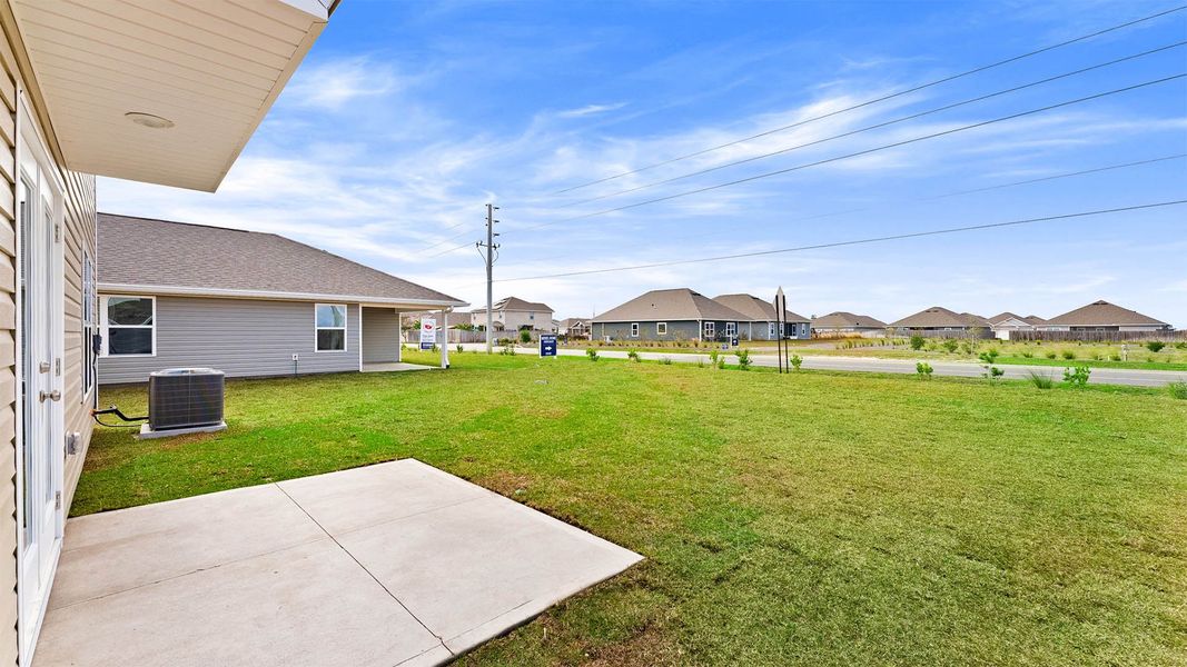 Exterior details and patio area of a home in Titus Park, Panama City (Image 18). Exterior details and patio area of a home in Titus Park, Panama City (Image 18).