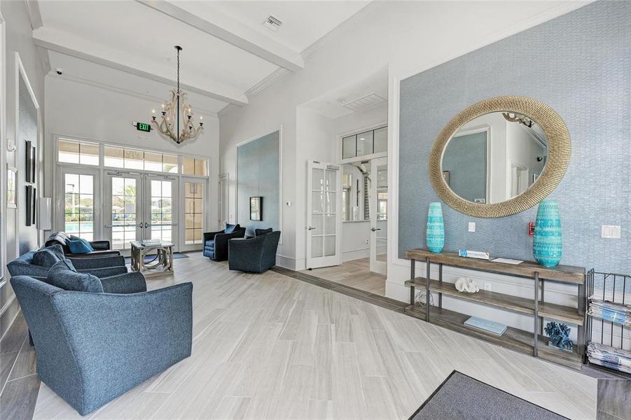 Furnished interior view inside a new home in , Venice (Image 3). Furnished interior view inside a new home in , Venice (Image 3).