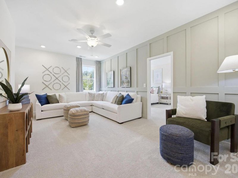 Furnished interior view inside a new home in Windgate, Mooresville (Image 26). Furnished interior view inside a new home in Windgate, Mooresville (Image 26).