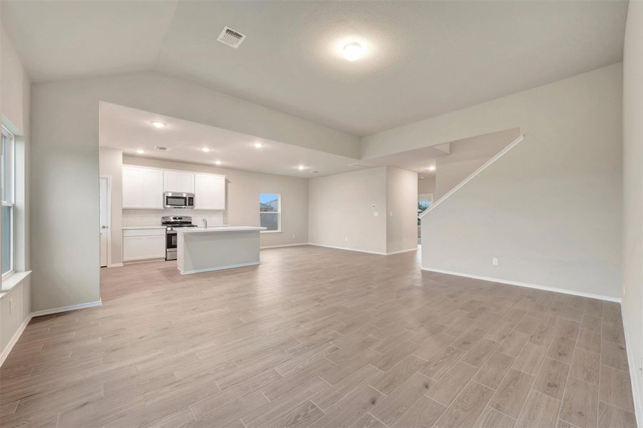 Spacious, unfurnished interior of a new home in Carillon, Manor (Image 11).