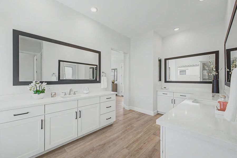 Furnished interior view inside a new home in Bellero Estates, Queen Creek (Image 34).