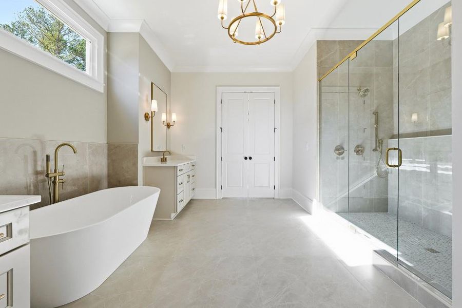 Furnished interior view inside a new home in , Marietta (Image 14).