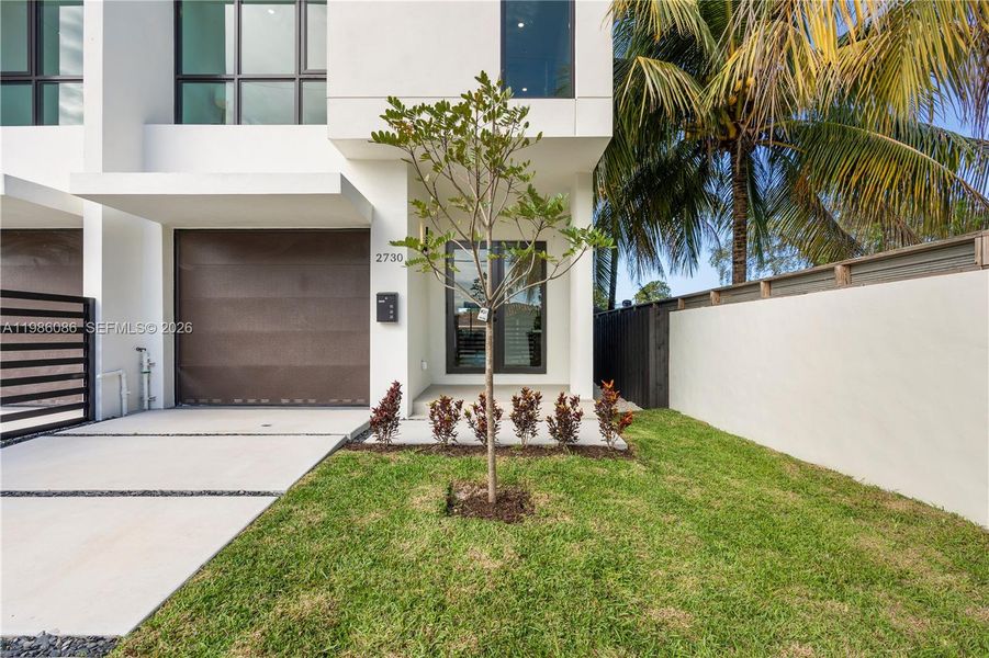 Exterior details and patio area of a home in , Miami (Image 30). Exterior details and patio area of a home in , Miami (Image 30).