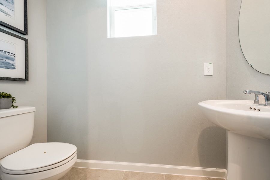Representative furnished interior of a home built from the Brookstone by Mattamy Homes in Sanderling, Palmetto (Image 9).