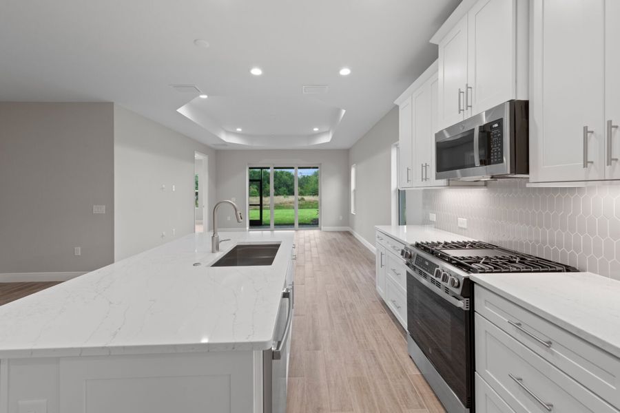 Furnished interior view inside a new home in Verandah, Fort Myers (Image 6).