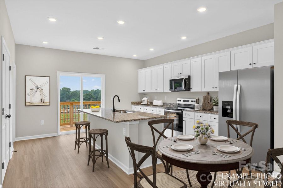 Furnished interior view inside a new home in Rhyne Court, Gastonia (Image 3).