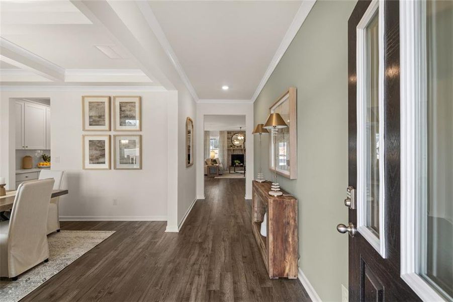 Furnished interior view inside a new home in Westland, Statham (Image 9).