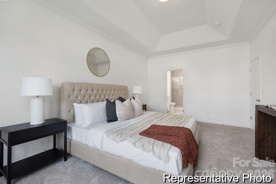 Furnished interior view inside a new home in Eagles Crest, Pageland (Image 15).